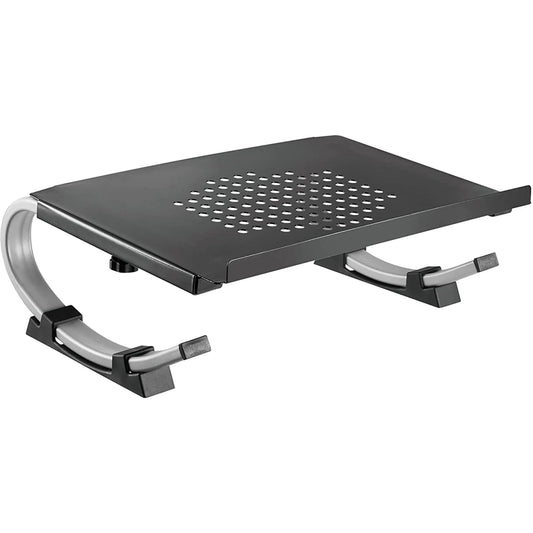 Laptop stand with a white background.