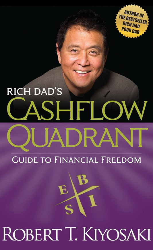 Rich Dad's Cashflow Quadrant(Paperback) front cover.