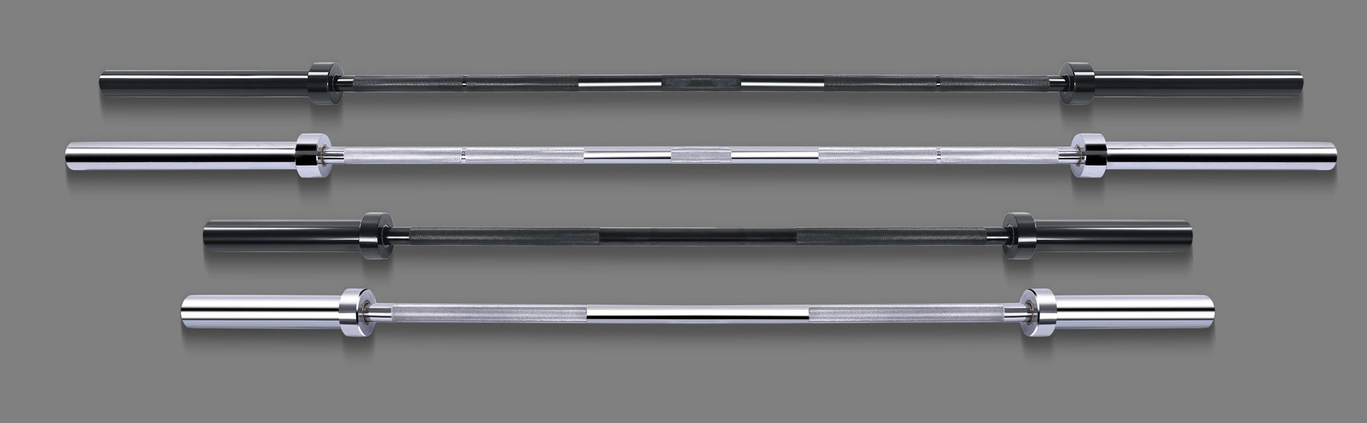 Olympic Barbell Bar in two different sizes and color.