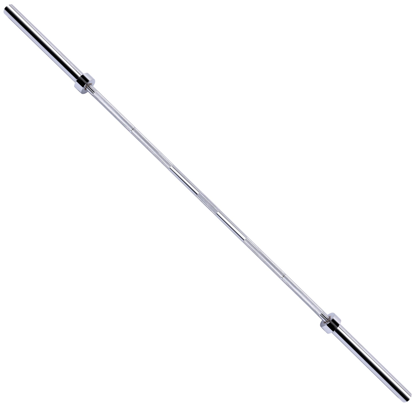 Olympic Barbell Bar with a white background.